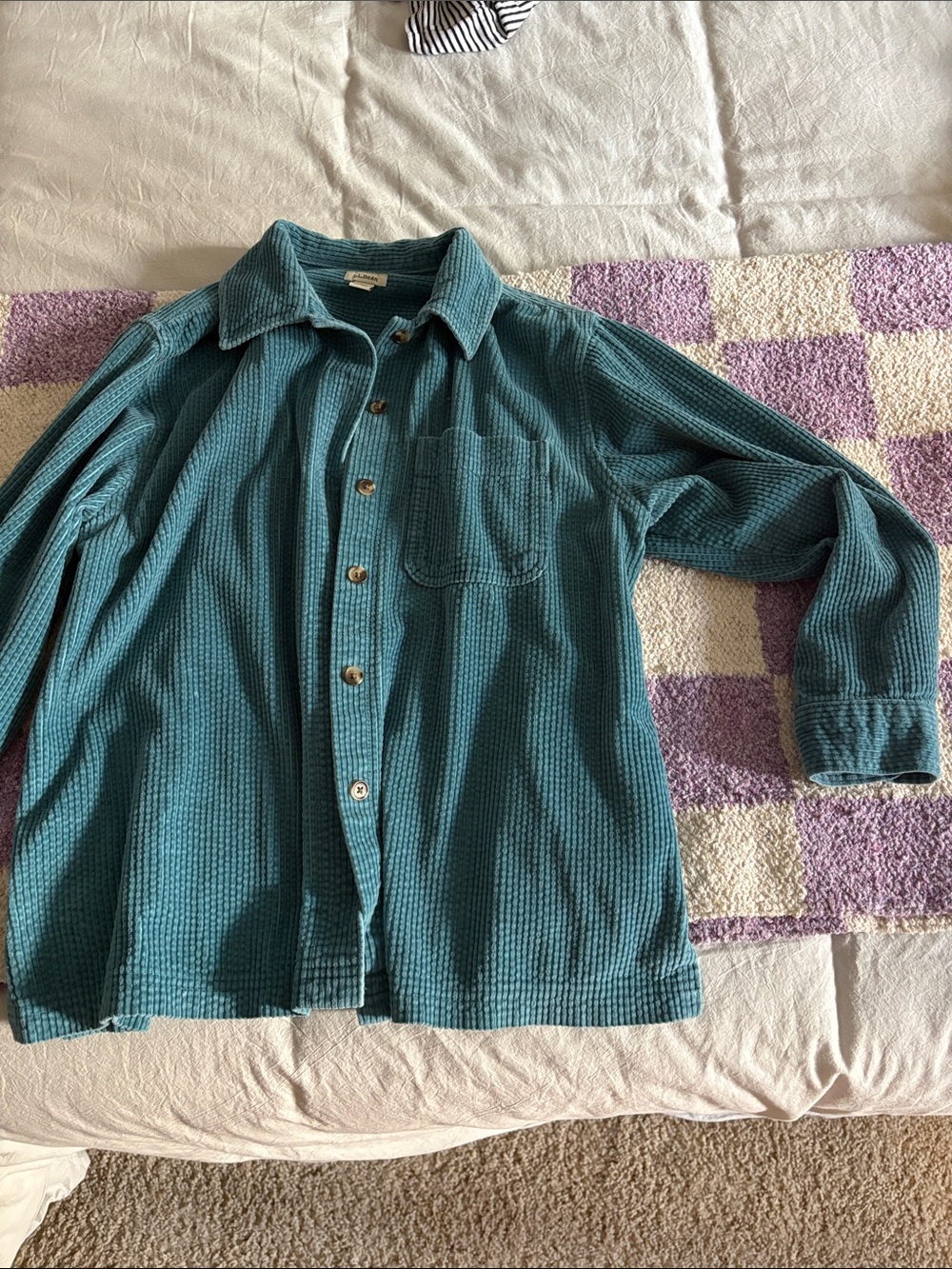 LL bean corduroy shirt/jacket
